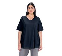 Ulla Popken Outerspace 62/64 - Maglietta da Donna, Linea A, Scollo a V, Colore di Ricambio