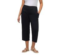 ULLA POPKEN Pantaloni a 7/8 Modello Ruby con Ginocchio Preformato, Taglio della Gamba Dritto e Cintura Elastica Blu Notte Scuro 60 819749130-60