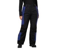 Ulla Popken Pantaloni da Sci Riflettenti, Impermeabili, Nero, 56 Donna