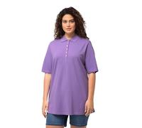 Ulla Popken Polo Hemd_637297 Camicia Attillata, Lilla Blu, 42 Donna