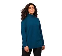 Ulla Popken Pullover_799922, Pullover Donna, Blaugrün, 58-60