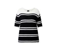 Ulla Popken Pullover nero / bianco Donna Ulla Popken L-XL