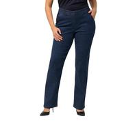 Ulla Popken Schmale Marlene, Mandy Jeans, Denim Scuro, 61W / 32L Donna
