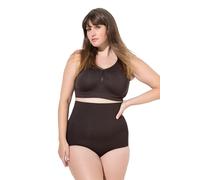 Ulla Popken Shaping-Slip, Hoher Bund, Figurformend Mutande, Nero, 54-56 Donna