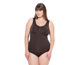 Ulla Popken Shaping-Top Canottiera, Nero, 56/58 IT Donna