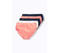 Ulla Popken slip midi donna taglie forti confezione da 5 punti tinta unita...