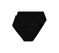 Ulla Popken Slips, 2er-Pack, Mutande da Uomo Donna, Schwarz,