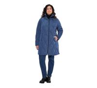 Ulla Popken Spezialist Hyprar Steppmantel Cappotti, Blu Notte, 62-64 Donna