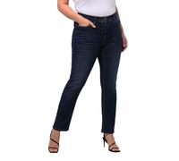ULLA POPKEN Straight-Jeans, Jeans Donna, Blu (Dark Blue Denim), 56W / 32L