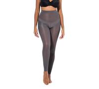 Ulla Popken Strumpf-Leggings, 60 den, Flache Nähte Calzamaglia da 60 Denari, Grigio Scuro, 44-46 Donna