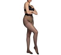 Ulla Popken Strumpfhose, 1er Helanca, Collant Donna, 20 DEN, Nero (Schwarz 10), XX-Large (Taglia Produttore: 52+)