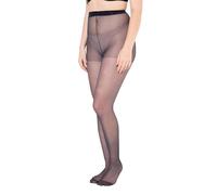 Ulla Popken Strumpfhose, 3er-Pack, Helanca, 20 den Collant, Blu Notte, 60-62 Donna