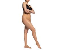 Ulla Popken Strumpfhose, Satin Sheers Collant, 15 den, Marrone (Hellbraun 32), 54-56 Donna