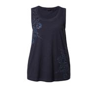 Ulla Popken Top blu / nero Donna Ulla Popken XXL-XXXL