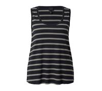 Ulla Popken Top grigio chiaro / nero Donna Ulla Popken 7XL-8XL