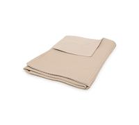 ULLENBOOM ® Coperta per bambini 70x100 cm in beige (Made in EU) - Coperta per bambini in cotone e pile ÖkoTex, adatta per il passeggino o come coperta da gioco, disegno: cialda