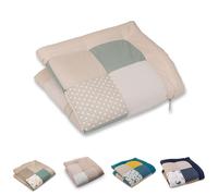 ULLENBOOM Tappeto Gioco Neonato 100x100 cm, 100% Materiali OEKO-TEX, Made in UE - Ideale come Coperta per Bambini e Tappeto Gioco Bambini - Magia dei fiori