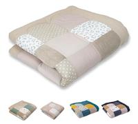 ULLENBOOM Tappeto Gioco Neonato 120x120 cm, 100% Materiali OEKO-TEX, Made in UE - Ideale come Coperta per Bambini e Tappeto Gioco Bambini - Leo