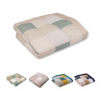 ULLENBOOM Tappeto Gioco Neonato 140x140 cm, 100% Materiali OEKO-TEX, Made in UE - Ideale come Coperta per Bambini e Tappeto Gioco Bambini - Magia dei fiori