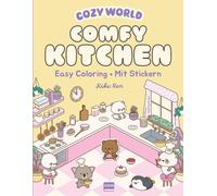 Ullmann Medien Cozy World - Comfy Kitchen (mit Stickern): Süße Figu (Tascabile)