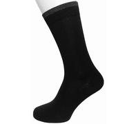 ULLMYS Basic Calze Merino Uomo 80% Merino Rinforzate Nero 43-46