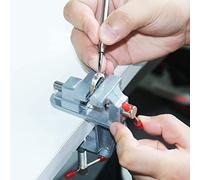 ULLOORD Mini Morsetto da tavolo per gioiellieri piccola morsa da banco per hobbistica, strumento di riparazione da tavolo portatile