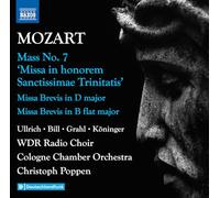 Mozart – Ullrich: Sämtliche Messen Vol. 3: Missa in Honorem Sanctissimae Trinitat – CD – NAXOS