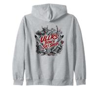 Ullrs Bow E Negozio di Sci Viking Ullr Tiro con L'Arco Sci Felpa con Cappuccio