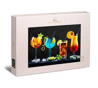 Ulmer Puzzleschmiede - Puzzle "Cocktail" - Fotografia moderna su cibo e bevande come un puzzle con grandi contrasti di colore