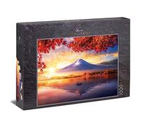 Ulmer Puzzleschmiede - Puzzle "Fujijama" - Il monte Fujijama nel riflesso del lago Kawaguchiko
