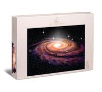 Ulmer Puzzleschmiede - Puzzle Galassia 2000 pezzi - Spazio & Universo - Nebulosa di Andromeda, Astronomia, Spettacolare galassia spirale 3D