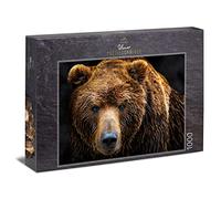 Ulmer Puzzleschmiede - Puzzle "Grizzly" - l'orso in primo piano - un moderno puzzle di animali