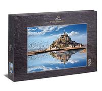 Ulmer Puzzleschmiede - Puzzle "Mont Saint-Michel" - puzzle 1000 pezzi - la famosa isola rocciosa in Normandia