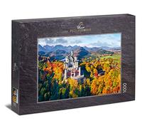 Ulmer Puzzleschmiede - Puzzle "Neuschwanstein" - puzzle 1000 pezzi - Castello delle fiabe Neuschwanstein, castello del re Ludovico II di Baviera