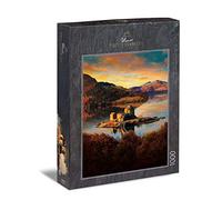 Ulmer Puzzleschmiede - Puzzle scozzese 1000 pezzi "Eilean Donan Castle" - Motivo pittoresco puzzle con il castello storico nelle Highlands scozzesi