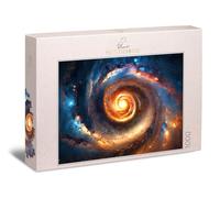 Ulmer Puzzleschmiede - Puzzle Supernova 1000 pezzi - La galassia a spirale come un impressionante motivo spaziale della collezione di puzzle universo, pianeta, galassia