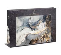 Ulmer Puzzleschmiede - Puzzle "Vene d'oro" - Puzzle moderno da 2000 pezzi - Arte astratta a colori come elegante puzzle impossible - Puzzle pesante per più serate di puzzle