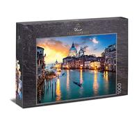 Ulmer Puzzleschmiede - Puzzle "Venezia" - puzzle 1000 pezzi - Tramonto sul Canal Grande a Venezia