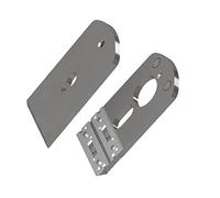 Ulmia Alu-Line 197128 - Portacoltelli (accessori per pialla in metallo, supporto magnetico per due lame intercambiabili, pezzi di ricambio per pialla)