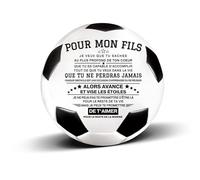 Uloveido a mia figlia pallavolo, a Mio Figlio Calcio, regalo sportivo di ispirazione all'aperto palle di allenamento indoor (Football Pour MON FILS)