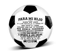 Uloveido to My Son Calcio Misura 5 Match Training Palla di calcio spagnolo lingua para Mi Hijo balones de fútbol Y594 (Football-para Mi Hijo)