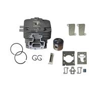 ULPTOBKUD Gruppo Cilindro pistone da 44 mm for Tosaerba TJ53 KBL53A KBH53, Macchina potatura, con, Anello, Perno, Morsetto, Parti, Attrezzi Giardino universali(Original Oil Filter)