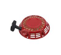 ULPTOBKUD Motorcycle Pull-Type Recoil Starter Garden Assembly Suitable for GX160 GX168 GX200 5.5/6. p Engine Generator(Red)