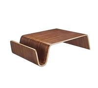 UlpyO Tavolino in Legno Curvo Tavolino da Salotto Creativo Semplice e Completo in Legno massello, Tavolo da Cocktail