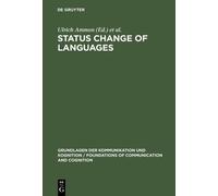 Ulrich Ammon Status Change of Languages (Copertina rigida)