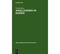 Ulrich Busse Anglizismen im Duden (Copertina rigida)