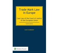 Ulrich Hildebrandt Trade Mark Law in Europe (Copertina rigida)