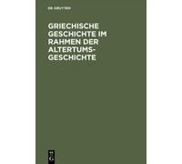 Ulrich Wilcken Griechische Geschichte im Rahmen der Altertums (Copertina rigida)