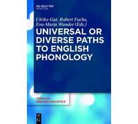 Ulrike Gut Universal or Diverse Paths to English Phonology (Copertina rigida)