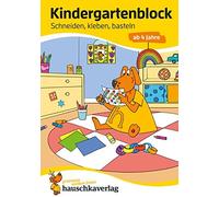 Ulrike Maier Sa Kindergartenblock ab 4 Jahre - Schneiden, kleben, ba (Tascabile)